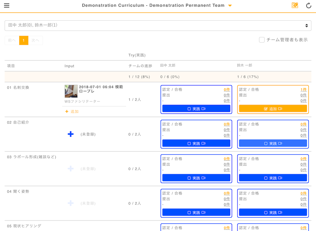 リフレクトル FIT-INカリキュラム機能画像イメージ